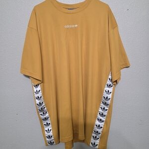 Adidas Men's Mustard T-Shirt